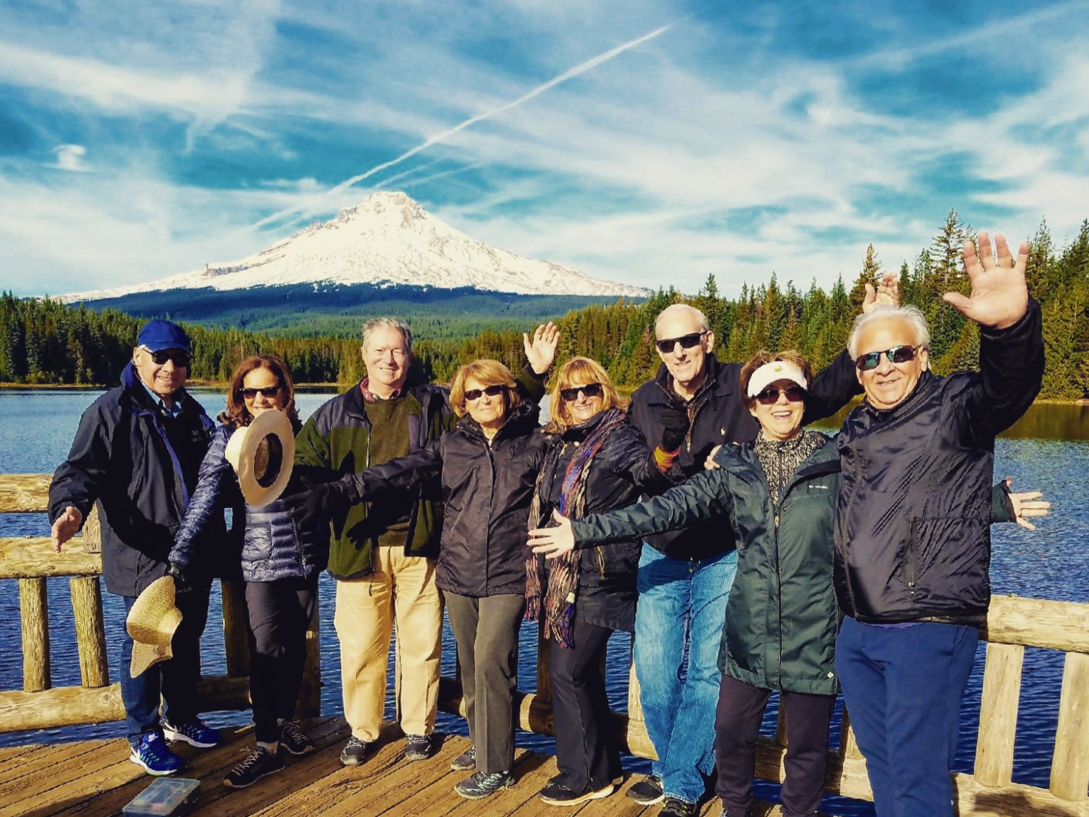 Happy Mt. Hood Tour Customers