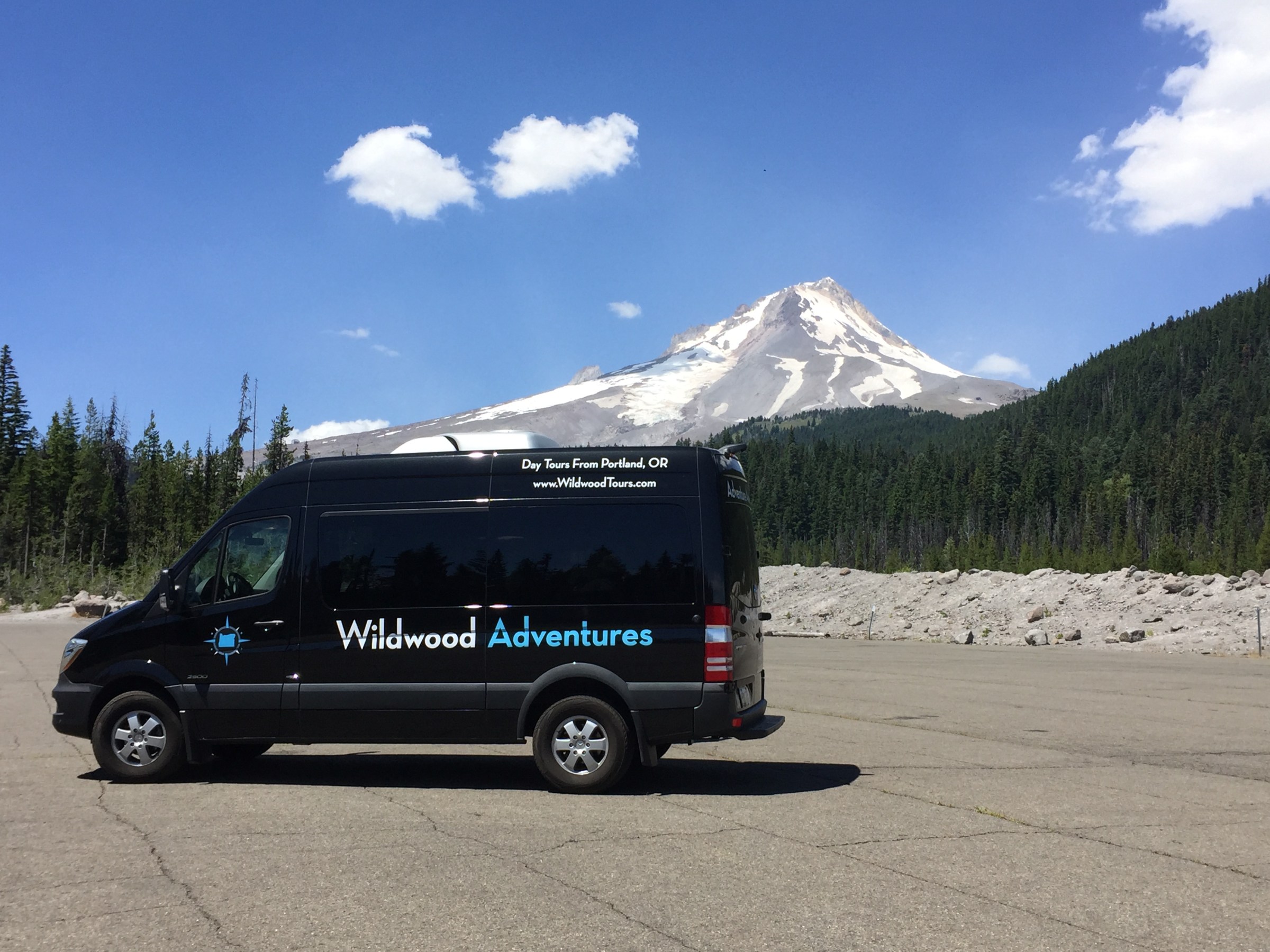 Wildwood Adventures Vehicle at Mt. Hood